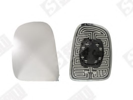 SPILU 56055 Mirror Glass, outside mirror